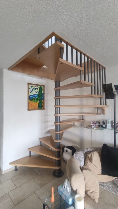Spindeltreppe Aufgang EG 2