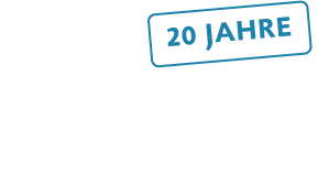 BTVZ Logo 20 Jahre weiss